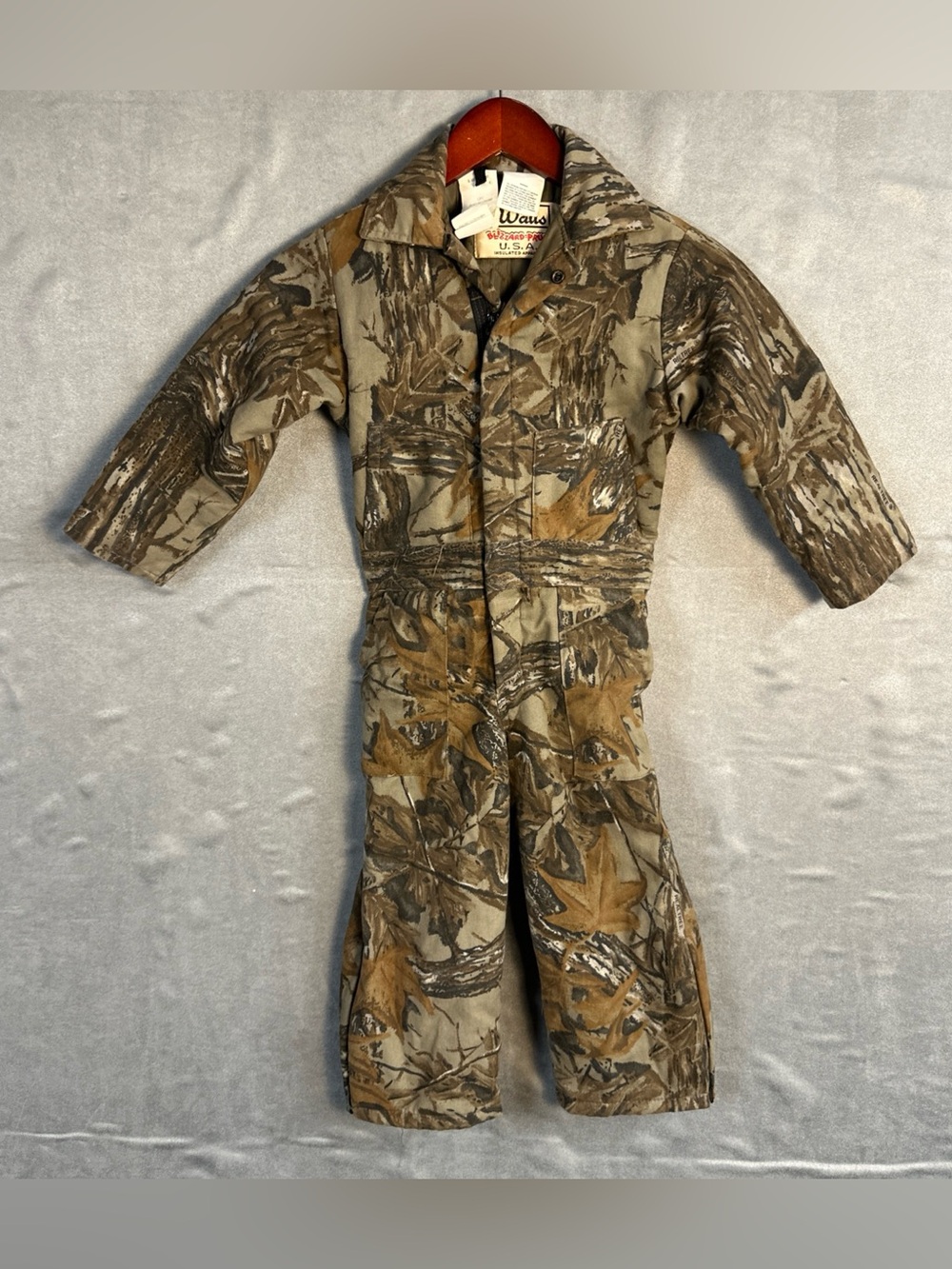 Walls Blizzard Pruf Realtree Camo Insulated Coveralls Youth 6 Regular USA